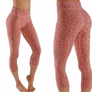 NWT Amazing Sports Women's Ombre Workout  Capri Legging Large/XLarge Activewear